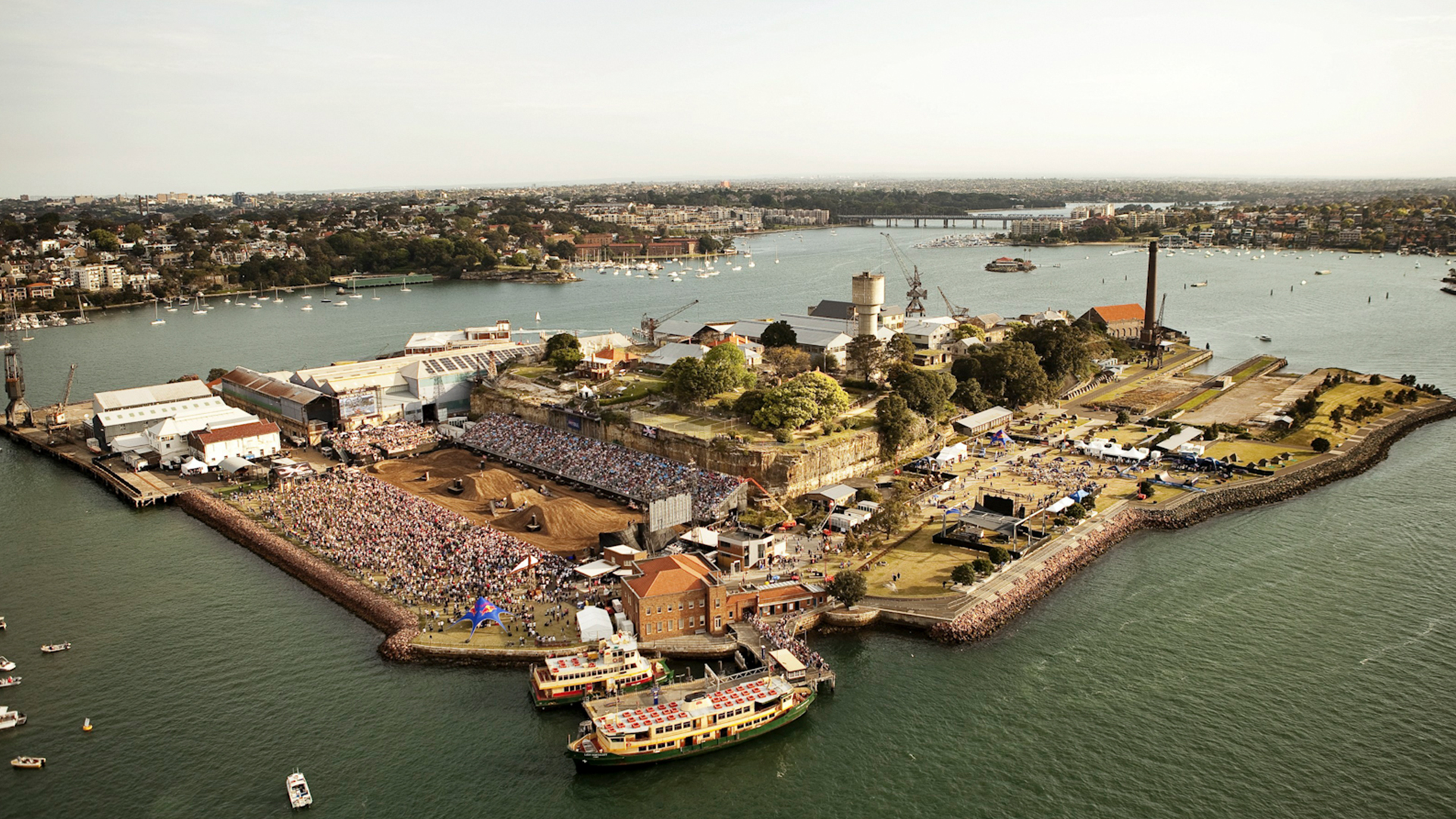 Red Bull X-Fighters Sydney - Aearial Blick