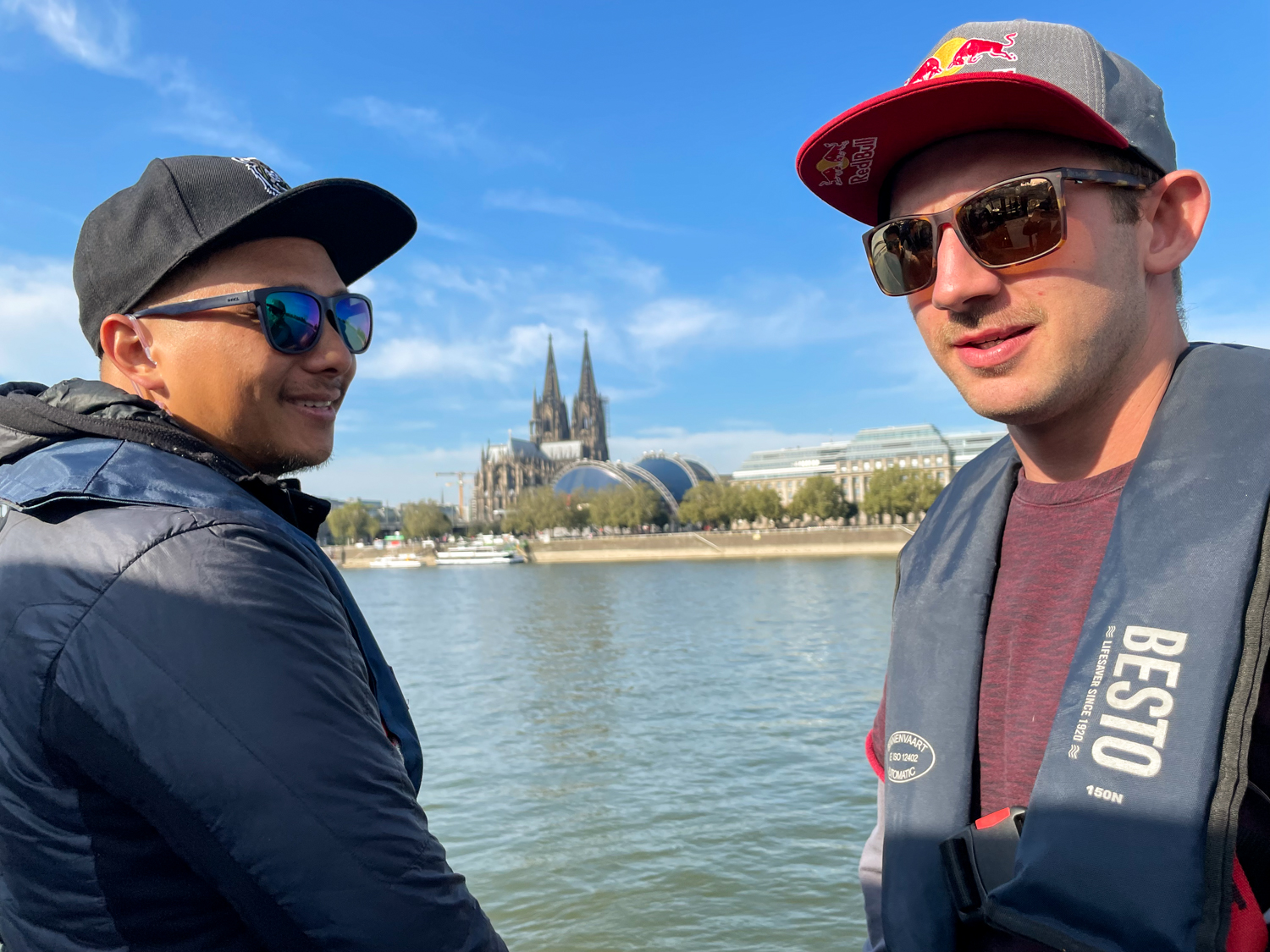 Phuong & Luc on the Rhine River