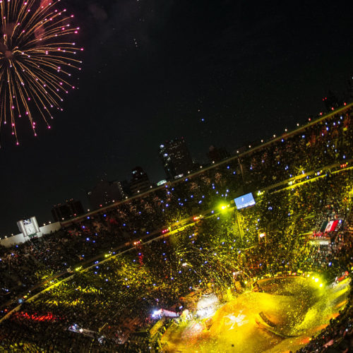 Red Bull X-Fighters Mexico - Aearial View