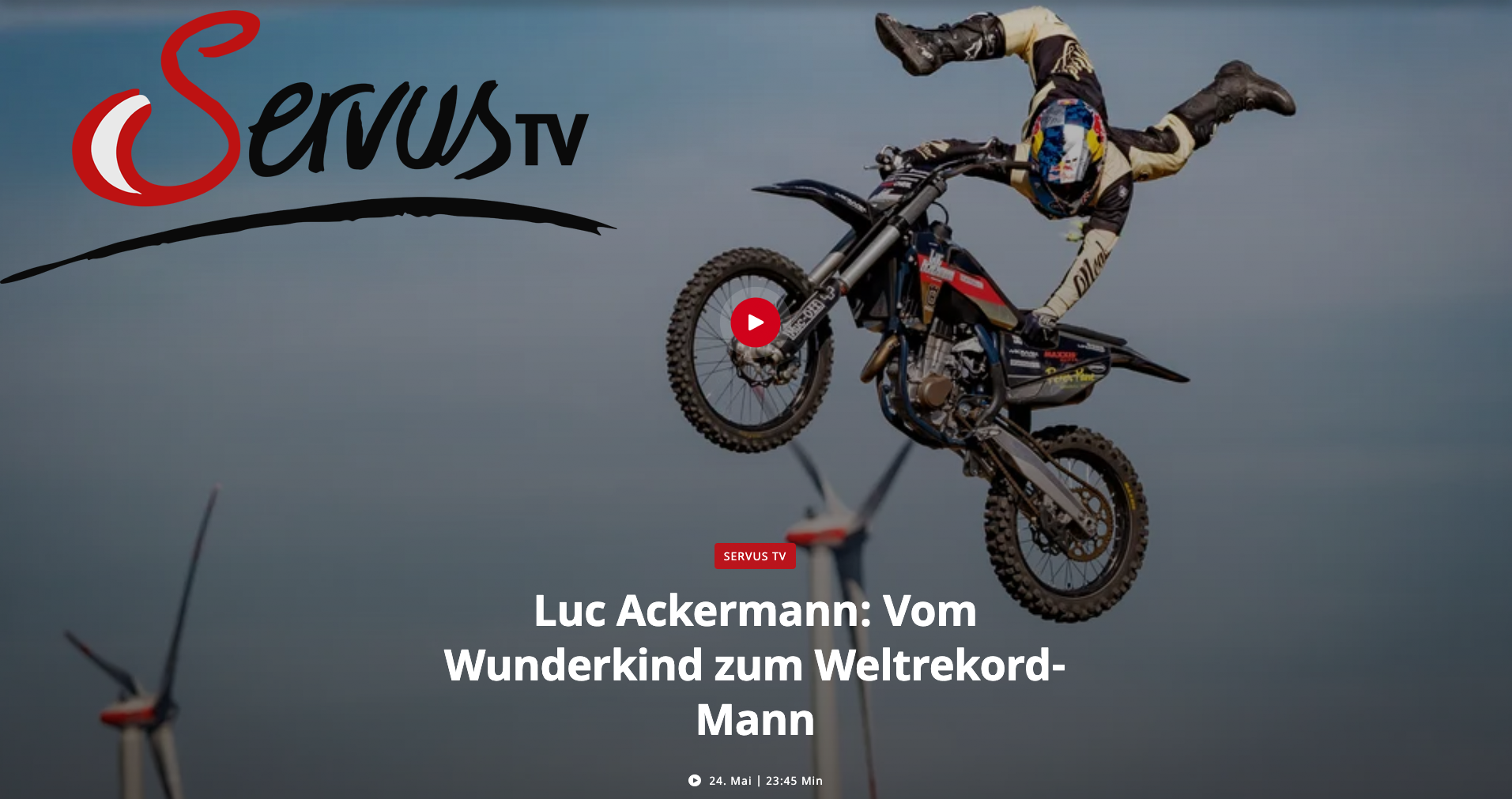 Luc Ackermann Profile Servus TV