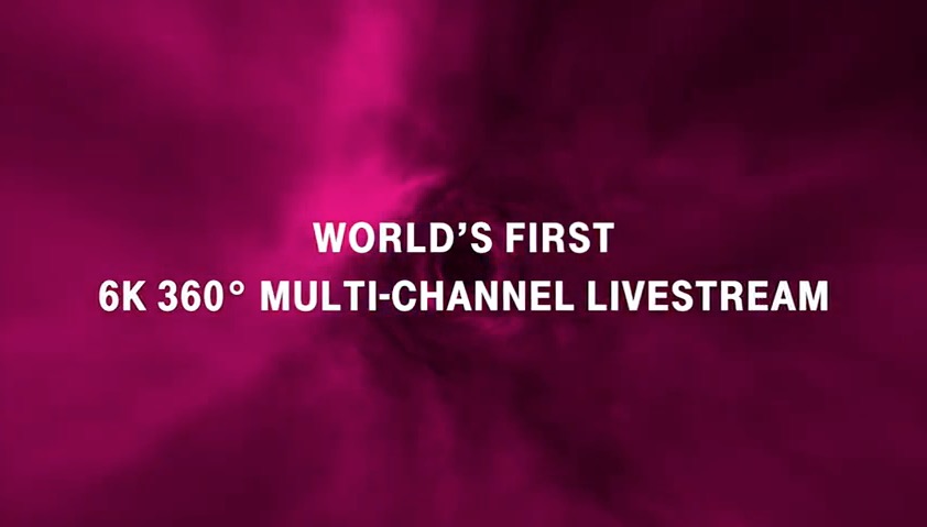 Telekom VR - 6K Multichannel Livestream Keyframe Video