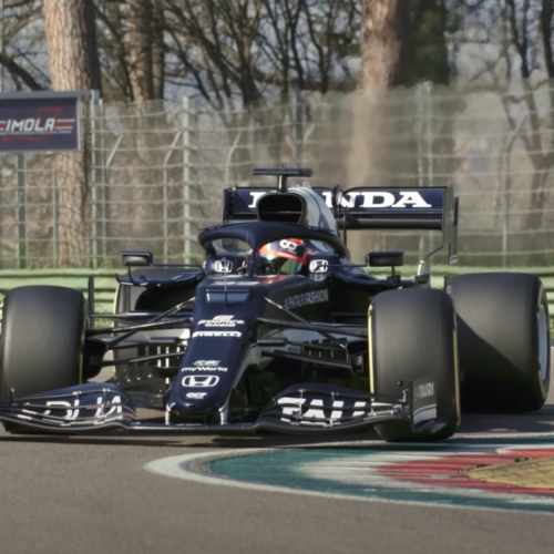 AT02 Hits The Track for 2021